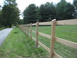 3 Rail With Wire fence installed by Shelby Fence Company in Alabaster, AL